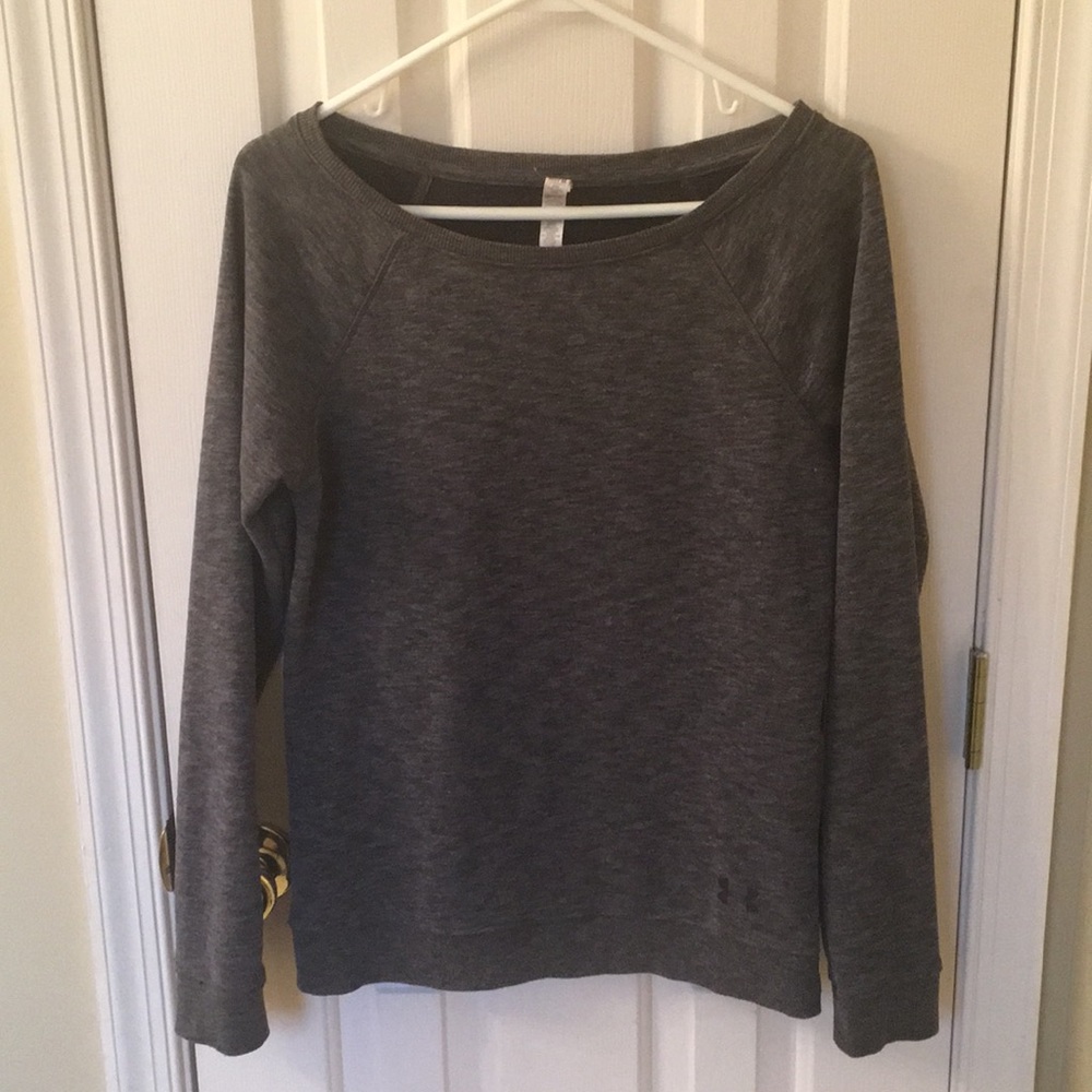 Gray Under Armour sweatshirt